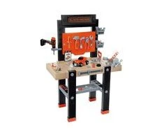 Dirbtuvės SMOBY Black&amp;Decker Bricolo Center 92 priedai