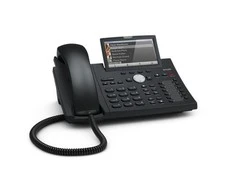 Snom D385 (4340) IP Telefonas 12 lines TFT, Juoda