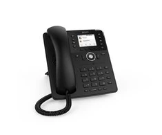 SNOM D735 VoIP stalinis telefonas, juodas