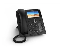 SNOM D785 VoIP stalinis telefonas, juodas