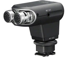 Sony ECM-XYST1M Skaitmeninės kameros mikrofonas Juoda