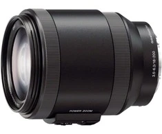 Sony SELP18200 fotoaparato objektyvas