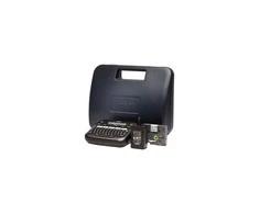 Etiketės spausdintuvas - Brother P-touch D210VP Terminis perdavimas, QWERTZ klaviatūra, 12mm