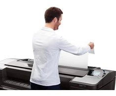 Spausdintuvas Hewlett Packard (HP) Ploter HP DesignJet T1700 44 "(W6B55A)