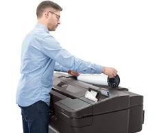 Hewlett Packard (HP) Spausdintuvas HP T8W15A#B19 Juoda