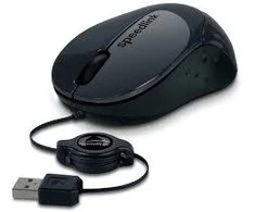 Speedlink - BEENIE mobilioji pelė - su laidu USB, juoda