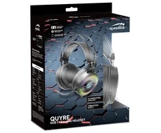 Speedlink ausinės Quyre RGB 7.1, juodos (SL-860006-BK)