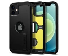 Dėklas Spigen ACS01753, skirtas iPhone 12 Mini, juodas