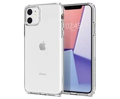 Dėklas Spigen Liquid Crystal, skaidrus – Apple iPhone 11