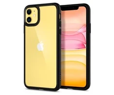 Spigen Ultra Hybrid dėklas skirtas Apple iPhone 11, spalva - Matte Black