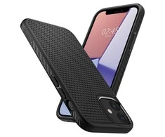 Spigen Liquid Air dėklas skirtas Apple iPhone 12 Pro / 12, spalva - Matte Black