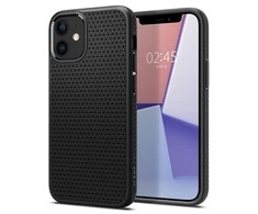 Spigen Liquid Air dėklas skirtas Apple iPhone 12 Pro / 12, spalva - Matte Black