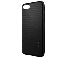 Dėklas Spigen LIQUID AIR Apple iPhone 7 / 8 / SE 2020 / 2022 Juodas