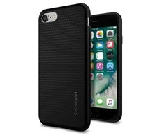 Dėklas Spigen LIQUID AIR Apple iPhone 7 / 8 / SE 2020 / 2022 Juodas
