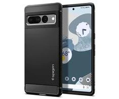 Dėklas Spigen Rugged Armor, juodas - Google Pixel 7 Pro