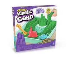 Spin Master Kinetic Sand - Smėlio dėžės rinkinys - Žalias (6067479)