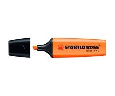 Biuro Prekės - STABILO BOSS ORIGINAL 5mm Pakartotinai Užpildomas Žymeklis Oranžinis