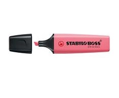 Stabilo Teksto žymeklis BOSS pastel. rausvas