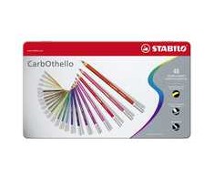 Stabilo STABILO CarbOthello, daugiaspalvis, 48 vnt.