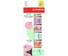 Stabilo Boss Mini žymekliai, pastelinių spalvų, 6 vnt.