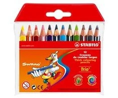 STABILO Trio, daugiaspalvis, Čekijos Respublika, 4,2 mm, 10 mm, 127 mm, 117 mm
