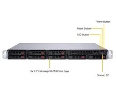 Serveris „SuperMicro SuperServer“ (3647 SYS-1029P-MTR)