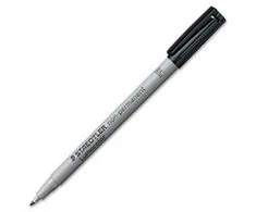 M-Cab STAEDTLER Non-permanent marker "Lumocolor 316 F", juodas, OHP, 0,6 mm