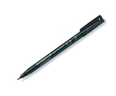 Žymeklis STAEDTLER OHP LUMOCOLOR 317/318, 0,6 mm, JUODA