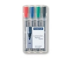 Staedtler LUMOCOLOR flipschemes žymė, 4 spalvos atveju (STA308)