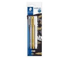 Staedtler Metalinių markerių rinkinys 3 Spalvos Staedtler Nr 7856