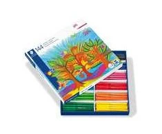 STAEDTLER Fasermaler Noris Club 144er Schulbox Minenstärke 1.0 mm rund leicht auswaschbar