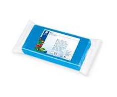 STAEDTLER Plastilin-Knete Noris Club blau 1.000 g Basisknete für Kinder untereinander