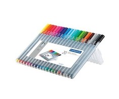 Staedtler - Triplus Fineliner in wallet, 20 pcs (334 SB20)