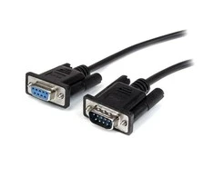 StarTech.com MXT10050CMBK serijinis kabelis Juoda 0,5 m DB-9
