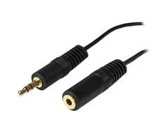 Kabelis StarTech Jack 3.5mm - Jack 3.5mm 3.5m juoda (MU12MF)