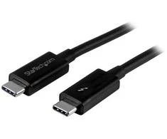 USB laidas StarTech USB-C – USB-C 1 m juodas (TBLT3MM1M)