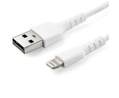 USB laidas StarTech USB-A – Lightning 1 m Baltas (RUSBLTMB1M)