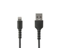 USB kabelis StarTech USB-A - Žaibas 1 m Juodas (RUSBLTMB1MB)