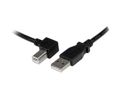 USB kabelis StarTech USB-A - USB-B 2 m Juodas (USBAB2ML)
