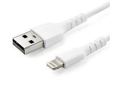 USB kabelis StarTech USB-A - Žaibas 2 m Baltas (RUSBLTMM2M)