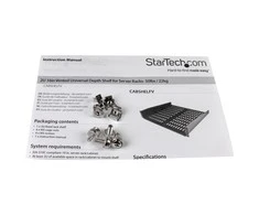 StarTech Saldainiai 19 "2U Juodas (CABSHELFV)