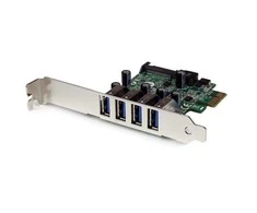 StarTech PCIE x1 – 4x USB 3.0 valdiklis (PEXUSB3S4V)