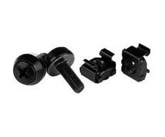 StarTech 10-32 RACK SCREWS AND NUTS/- 50 PACK - Juodas