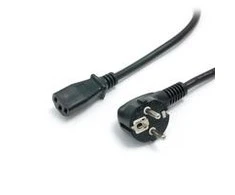 StarTech PXT101EUR IEC maitinimo kabelis Schuko kištukas (90° kampu) į C13 lizdą, 3m, juodas