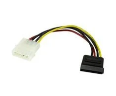 „StarTech Molex“ – SATA, 0,15 m, daugiasluoksnis (SATAPOWADAP)