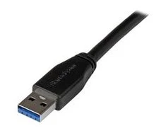 USB kabelis StarTech USB-A - USB-B 10 m juodas (S55057663)