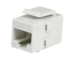 „StarTech CAT 6 Baltas“ adapteris (C6KEYCOUPLWH)