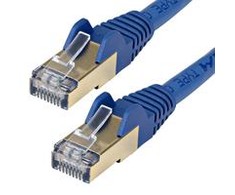 StarTech STARTECH.COM 1.5m CAT6A- Kabelis - Blau - RJ45- Ethernet - Kabelis - Snagless - STP - Kupferdraht - 10 Gbit 6ASPAT150CMBL