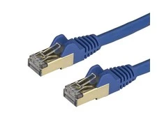 StarTech Patrikas CAT6A, STP, 1m, mėlyna (6ASPAT1MBL)