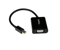 AV adapteris StarTech Rodyti Uostas mini - D-Sub (VGA) juoda (MDP2VGA2)